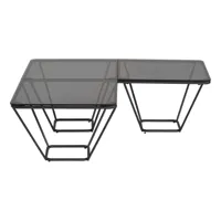 table basse modern living geometry