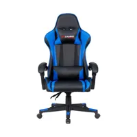 fauteuil de bureau gamer furious noir et bleu