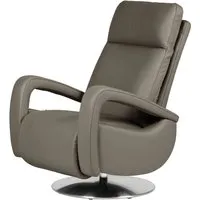 fauteuil de relaxation cuir buxy camif