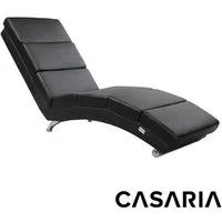 méridienne london chaise de relaxation chaise longue d’intérieur design fauteuil relax salon noir