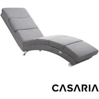 méridienne london chaise de relaxation chaise longue d’intérieur design fauteuil relax salon gris