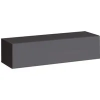 etagères et commodes - meuble tv - switch rtv 2 - l 120 cm x p 30 cm x h 40 cm - graphite