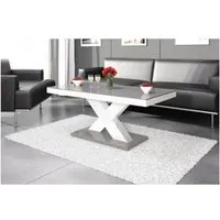 table basse design 120 cm x 60 cm x 49 cm - gris