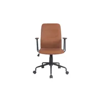 fauteuil de bureau albus coloris marron