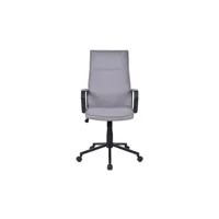 fauteuil de bureau chandler coloris gris clair