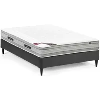 matelas ressorts + sommier 140x190 cm nightitude delicieux