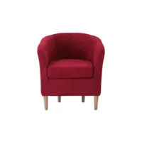 fauteuil fixe eve coloris rouge