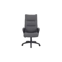 fauteuil de bureau cozy coloris gris