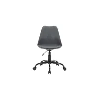chaise de bureau callia coloris gris