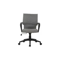 chaise de bureau gotha coloris gris