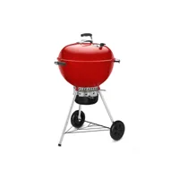 barbecue à charbon weber master touch gbs57cm red