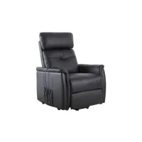 fauteuil de relaxation luigi coloris noir