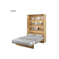 lenart lit escamotable bed concept 01 140x200 vertical chêne artisanal