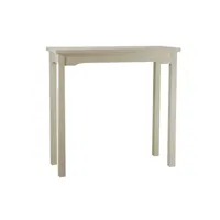 table de présentation rectangulaire en bois gris cm 46 x 114 xh 80