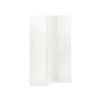 cloison de séparation，paravent, pièce protéger privée 3 panneaux blanc 120x180 cm acier tdjry914631