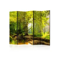 paravent 5 volets - forest clearing ii [room dividers] a1-paravent1097