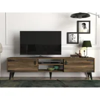 meuble tv athes noyer 180 cm azura-42230