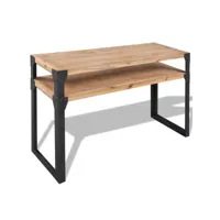 meuble d’entrée - table console bois d'acacia massif 120x40x85 cm unique cl0000089603-vdcl-240307-table basse-2580