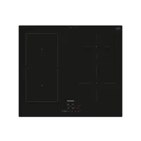 siemens - table de cuisson induction 60cm 4 foyers 4600w noir  ee611bpb5e - iq500