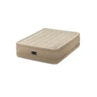 matelas gonflable 2 personnes airbed 203cm beige