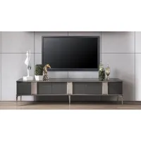 meuble tv lotus premium 200 cm gris azura-40001