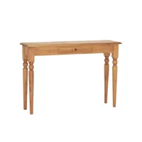 table console table d'entrée  bout de canapé 110x30x75 cm bois d'acajou massif meuble pro frco28550