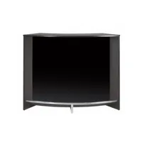 meuble bar meuble comptoir noir ou blanc face noire 134,5 x 104,8 x 55,3 cm - coloris: noir snack130non