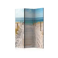 paravent 3 volets - holiday at the seaside [room dividers] a1-paravent1118