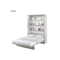 lenart lit escamotable bed concept 01 140x200 vertical gris mat
