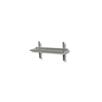étagere console (a monter avec 3 cremailleres) - ristopro -  - inox aisi430 1300x300x40mm