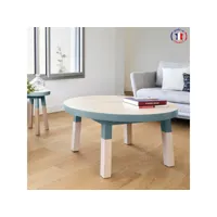 table basse ronde diamètre 100 cm, 100% frêne massif eg1-006bb100