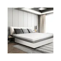 matelas double king size 180x200 made in italy epais 20cm  anti bactéries