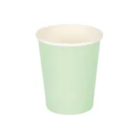 gobelet simple paroi 225 ml - lot de 1000 - fiesta - vert - polyéthylène x90mm