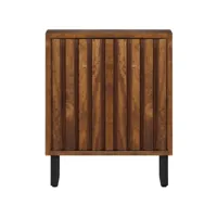 table de chevet  40x30x50 cm bois de manguier massif