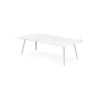 paris prix - table basse 1 cover tableau effaçable 120cm blanc