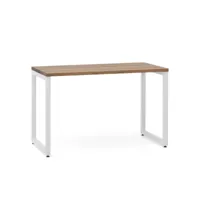 table bureau icub strong eco 60x140x75 cm blanc effect-vintage icsme-60140730 30ab-bl-ev