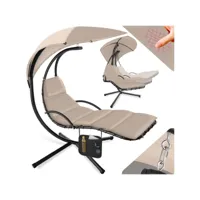 tectake pare-soleil avec protection uv fauteuil suspendu 404603