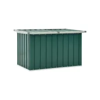 coffre boîte meuble de jardin rangement 109 x 67 x 65 cm vert helloshop26 02_0013125