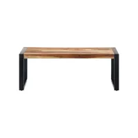 table de salon 110x60x40 cm bois de sesham massif