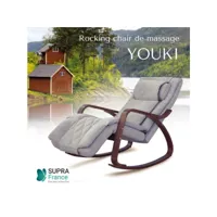 rocking chair massant youki sp5900beigefonce