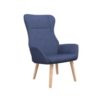 fauteuil salon - fauteuil de relaxation bleu tissu 70x77x94 cm - design rétro best00007252818-vd-confoma-fauteuil-m05-2259