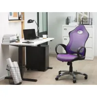 chaise de bureau design violette ichair 5449
