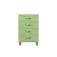 malibu - petit meuble de rangement vintage l60cm - couleur - vert