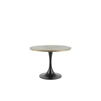 light & living table d'appoint rickerd - bronze antique - ø61cm 6757918