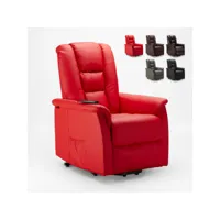 fauteuil de relaxation inclinable en simili-cuir design joanna fix le roi du relax
