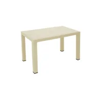 table rectangulaire tav526 beige extérieur 120x70 cm
