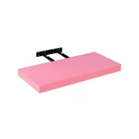 étagère murale stilista® volato, étagère flottante, longueur 80 cm, épaisseur 3,8cm, testée sans substances nocives, couleur rose