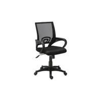chaise de bureau net chair noir sk224 black