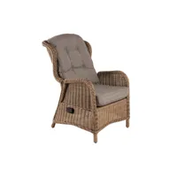 fauteuil en rotin fauteuil 80 x 64 x 105 cm,rotin synthétique rond naturelle d56375497