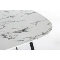boboxs table basse haku effet marbre